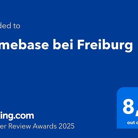Homebase Bei Freiburg March 외부 사진